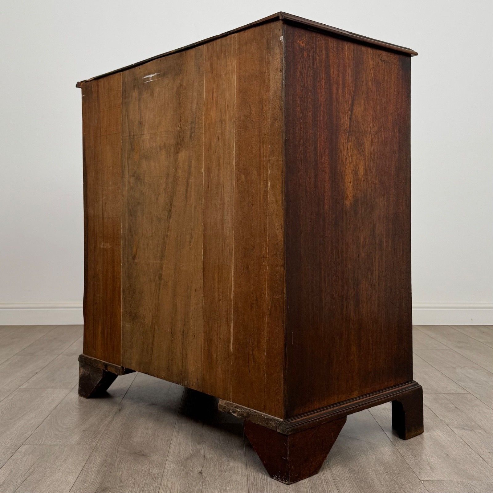 Antique 18th Century Georgian Mahogany Chest Of Drawers ( Af 5755 ) photo vinterior