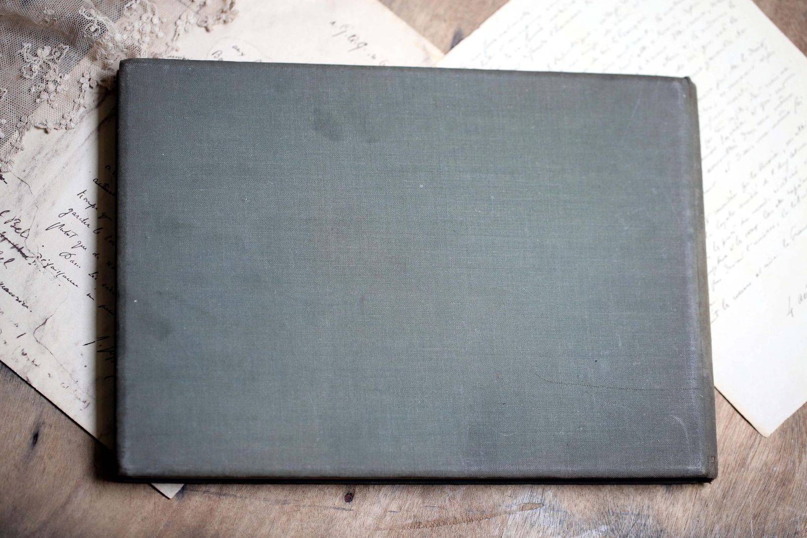 Home Decor Antique Book Rhein Album German Souvenir photo