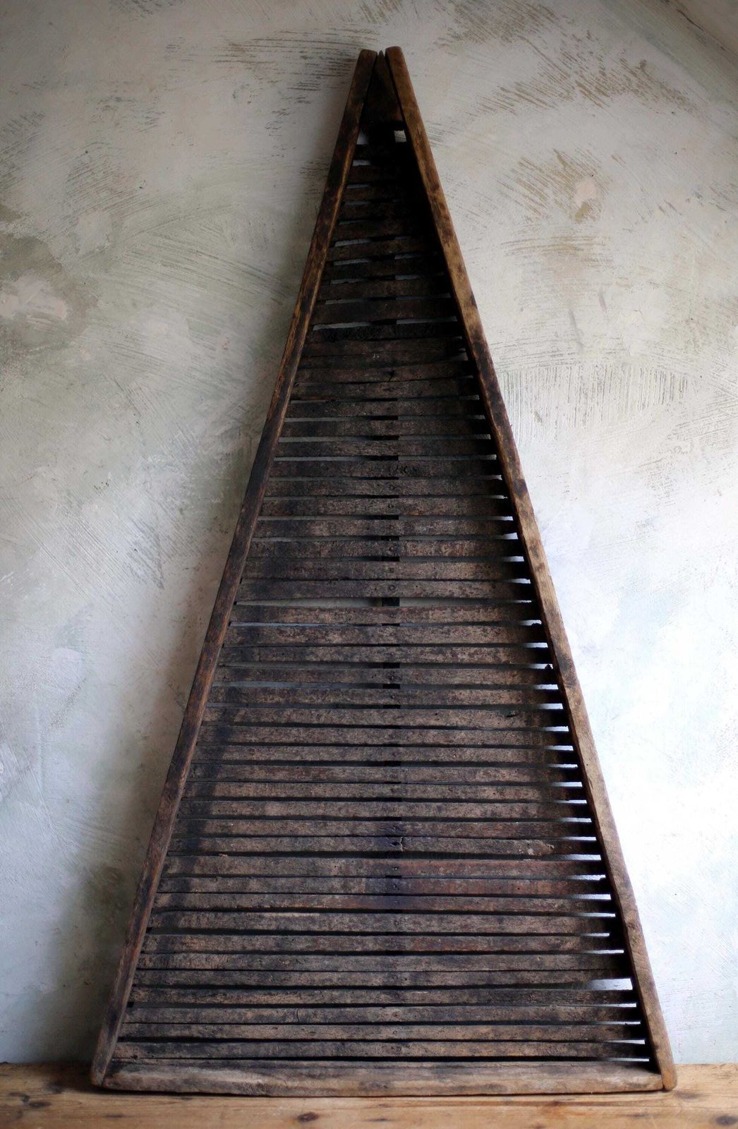 Large Antique Wooden Fruit Drying Rack French Prune Dryer Primitive Barn Decor photo for sale
