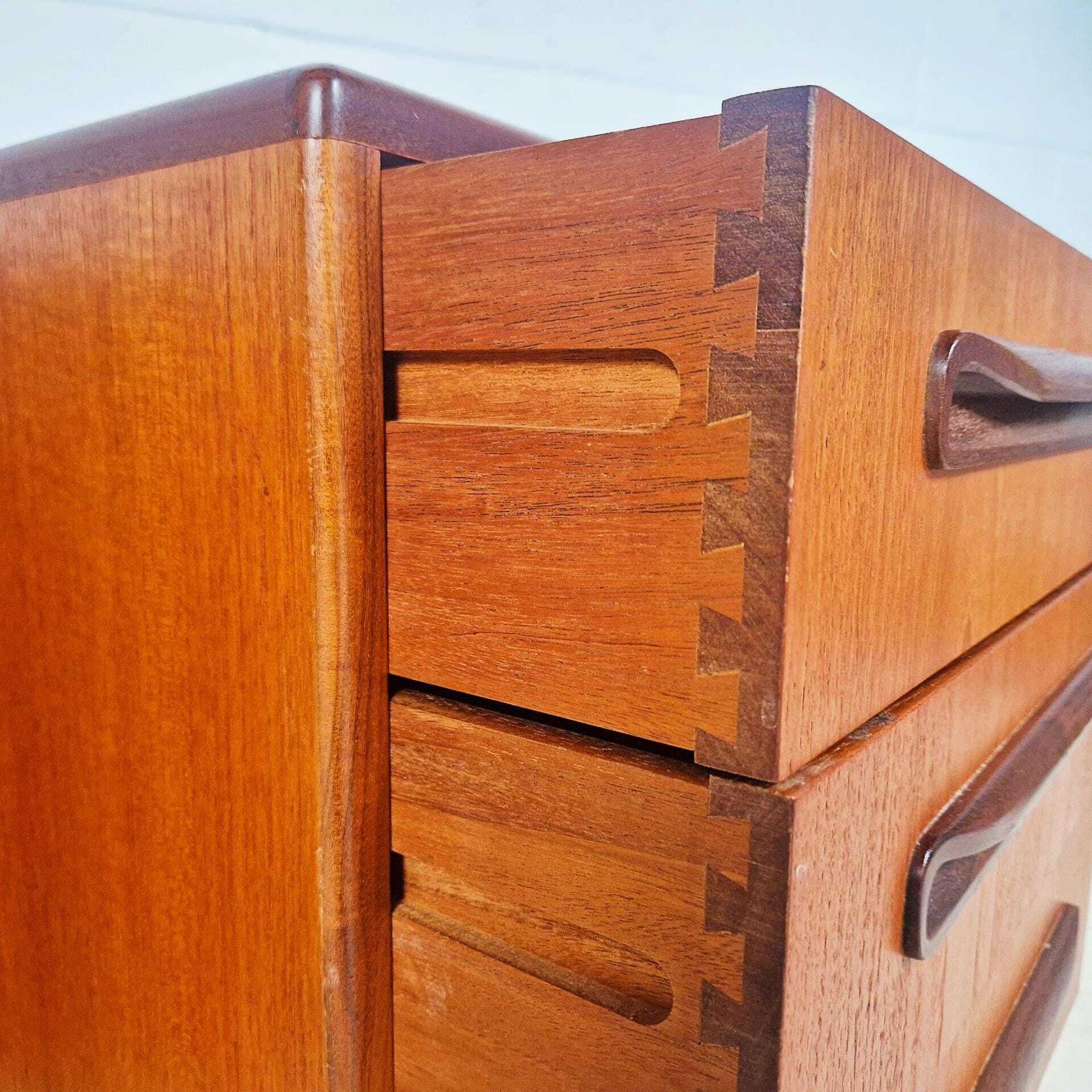 photo furniture V.B Wilkins For G Plan Fresco Tallboy Chest Of Drawers & Bedside Cabinets Bedroom Set Pg193a