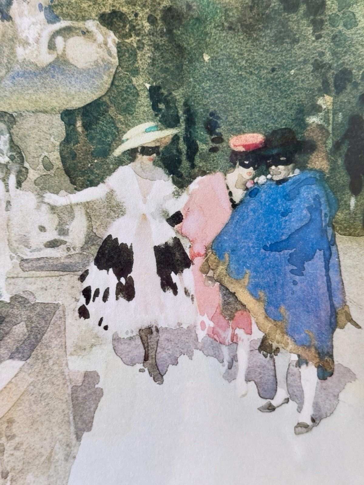Sir William Russell Flint "A Florentine Masquerade" Limited Edition Print 76/750 photo buy