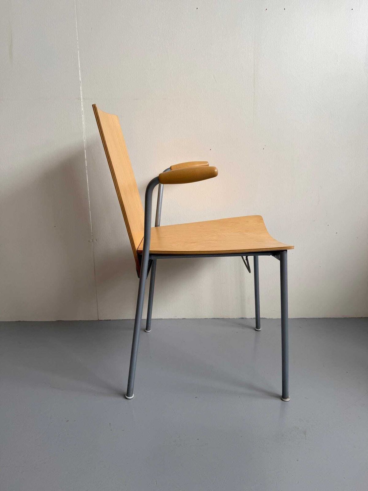 Vintage Ikea Assar Carver Ply Dining Chair Postmodern 90s Design. photo Furniture