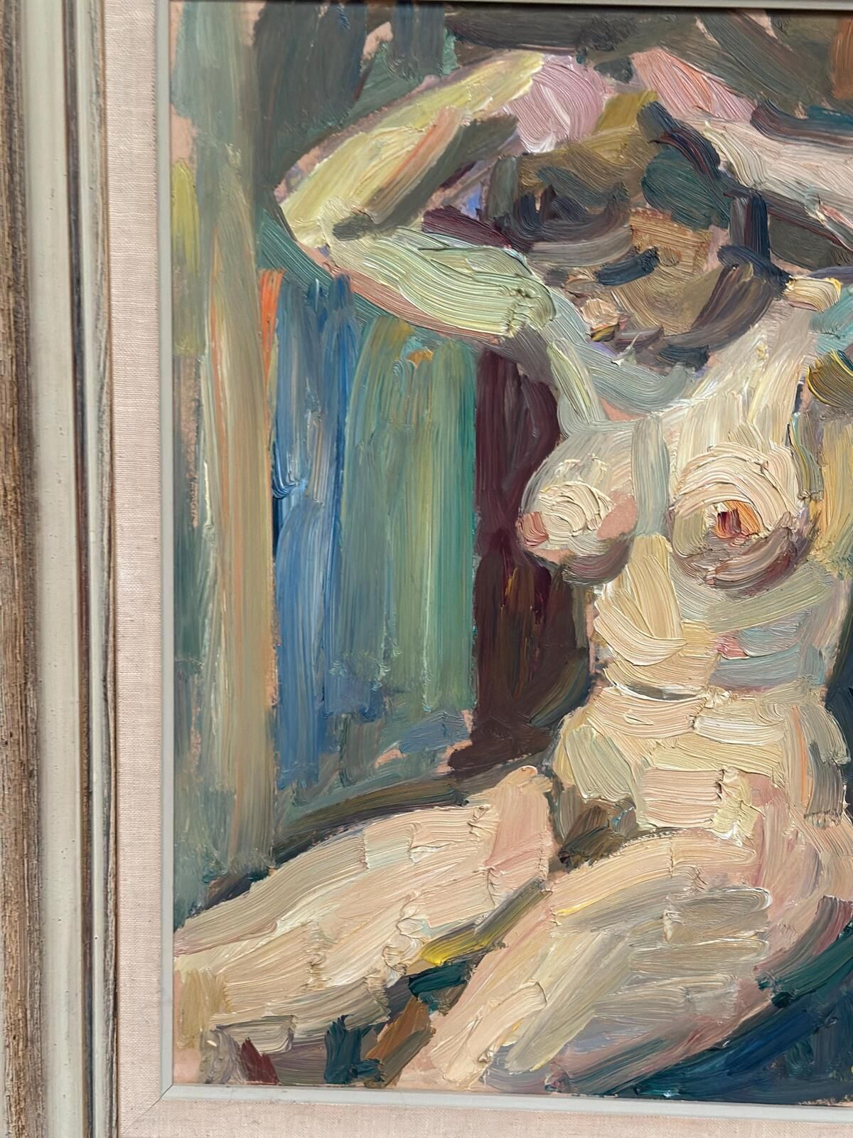 “Nude” By Gunnar Christenson (1895–1979). Painting. photo for sale
