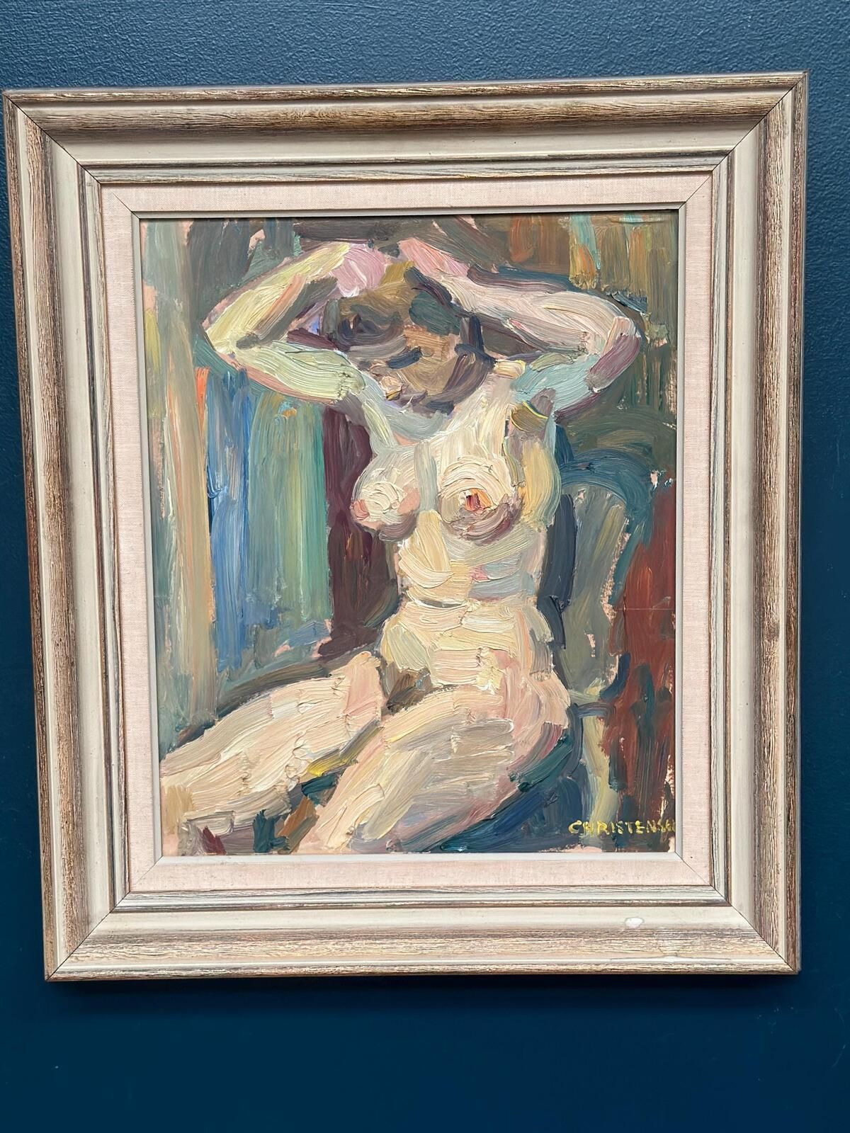 photo buy “Nude” By Gunnar Christenson (1895–1979). Painting.