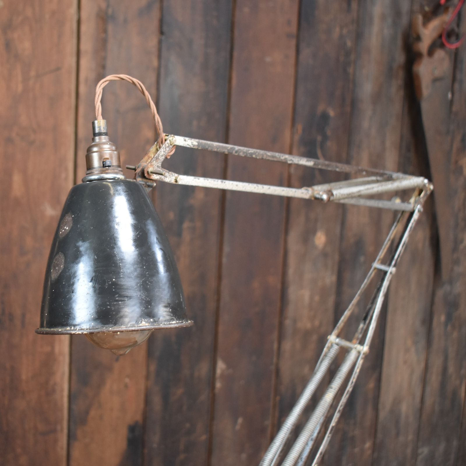photo for sale Antique Rare 1930s Model 1208 George Carwardine 4 Spring Large Anglepoise Lamp