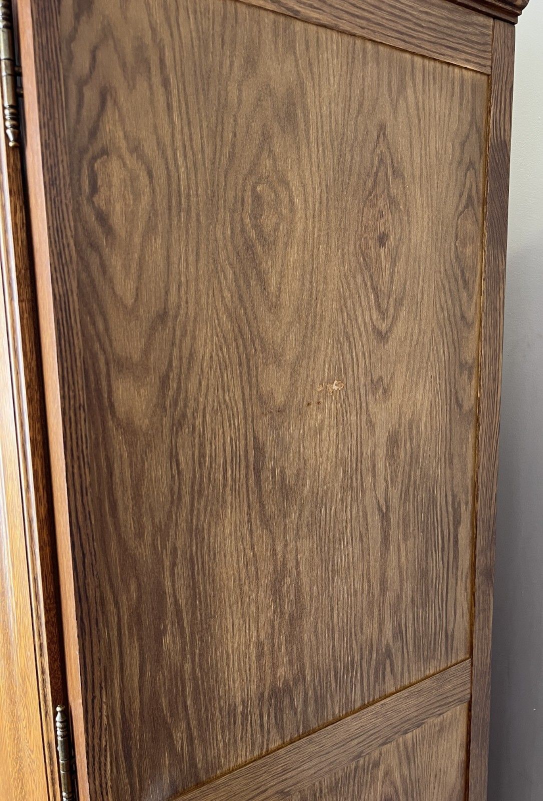 photo for sale Wardrobe Vintage French Style Four Door Carved Armoire Cabinet Lot 6119