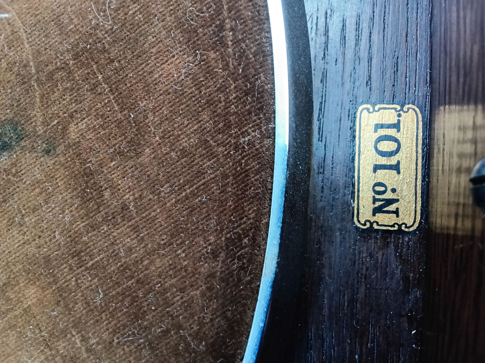 photo for sale Antique Mahogany 1920's / 30's Music / Record Cabinet On Stand. With Colombia Grifonola.