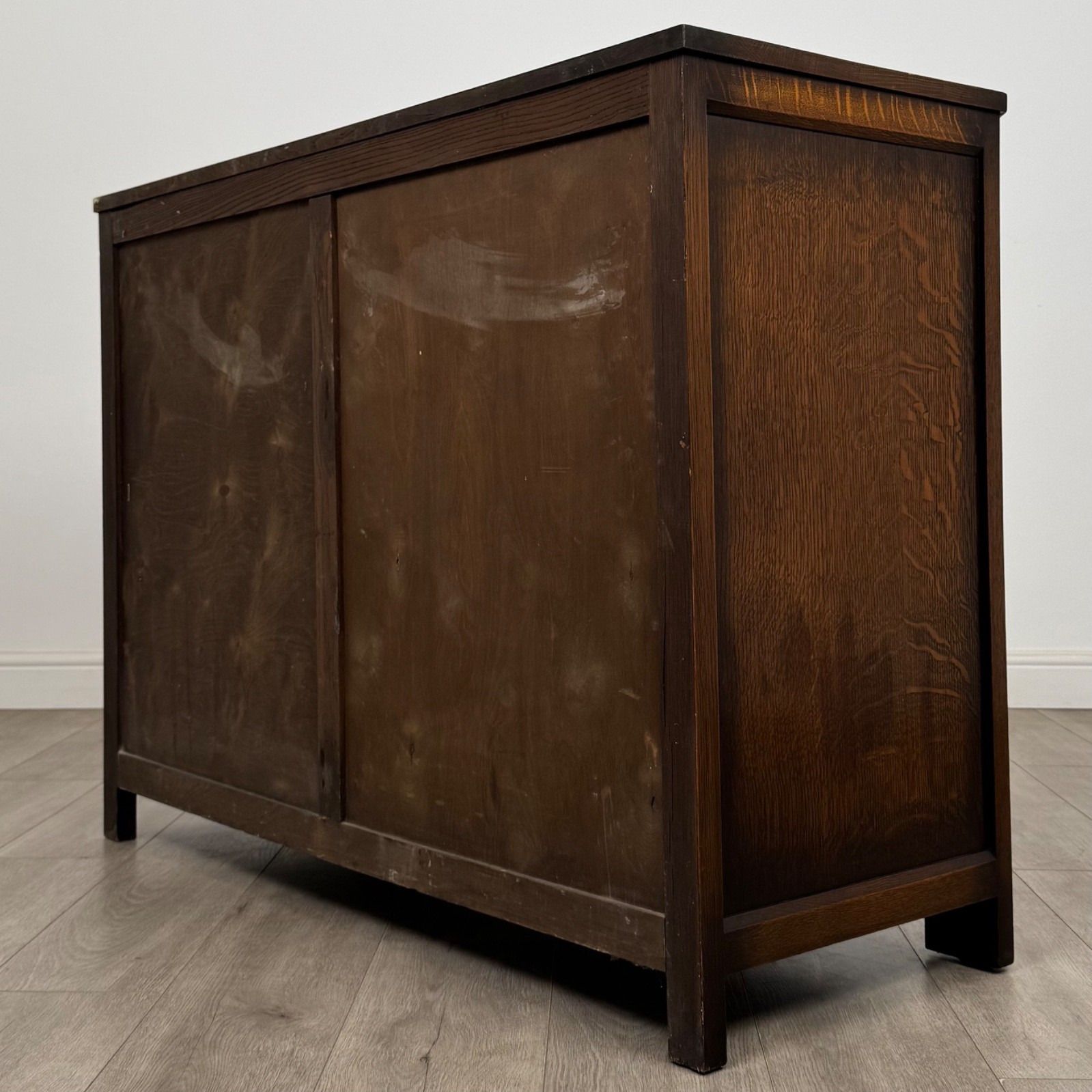 Antique 20th Century Arts And Crafts Style Sideboard In Oak ( Af 5331 ) photo buy