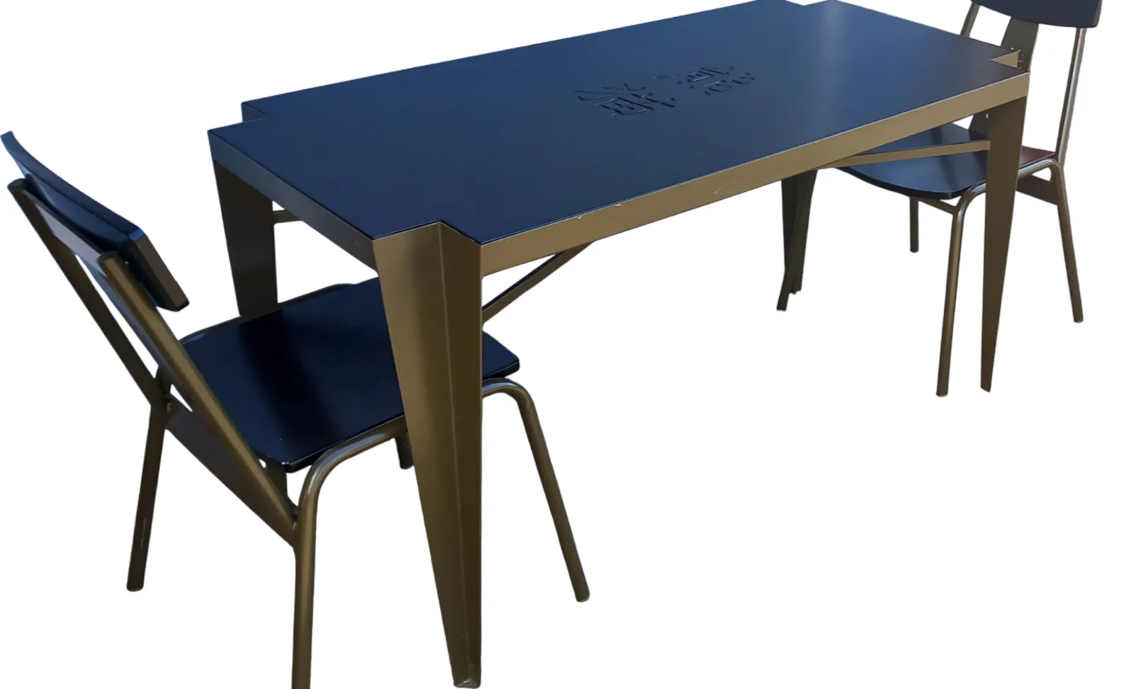 Rare Cravt Original 'Pandasia' Prototype Table & Chairs Set For Ouwehands Zoo, Netherlands. photo 4370.0
