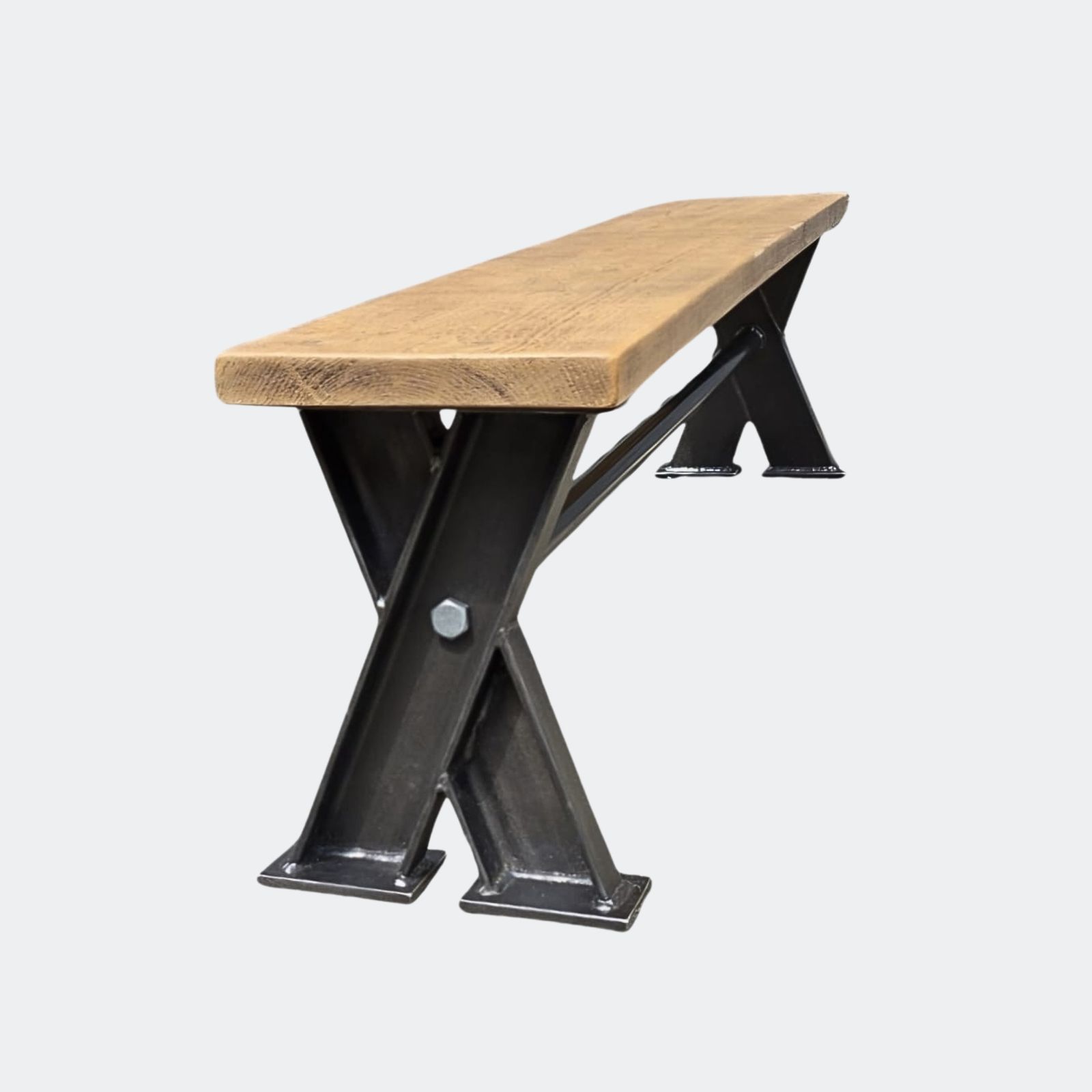 Reclaimed Rustic Wood X Frame Base Table photo 1550.0