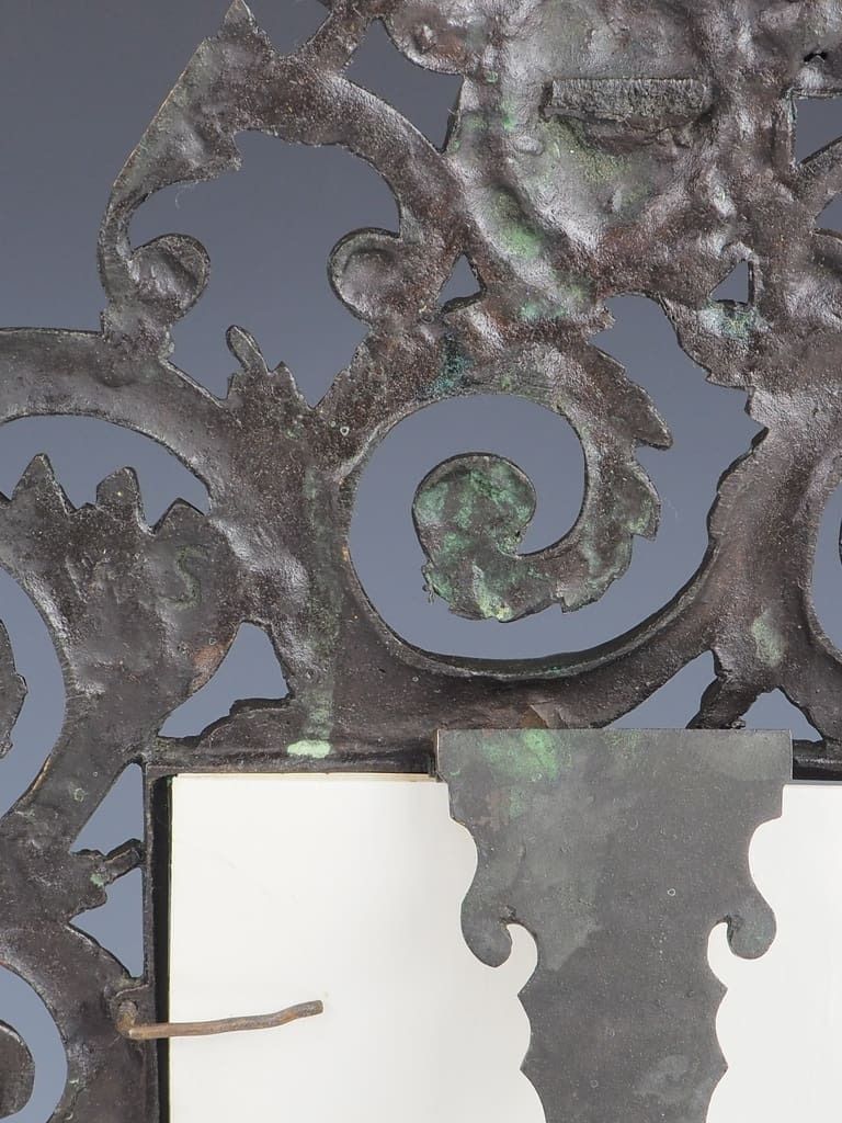 Home Decor Antique French Bronze Baroque Photo Frame (Stamped) photo