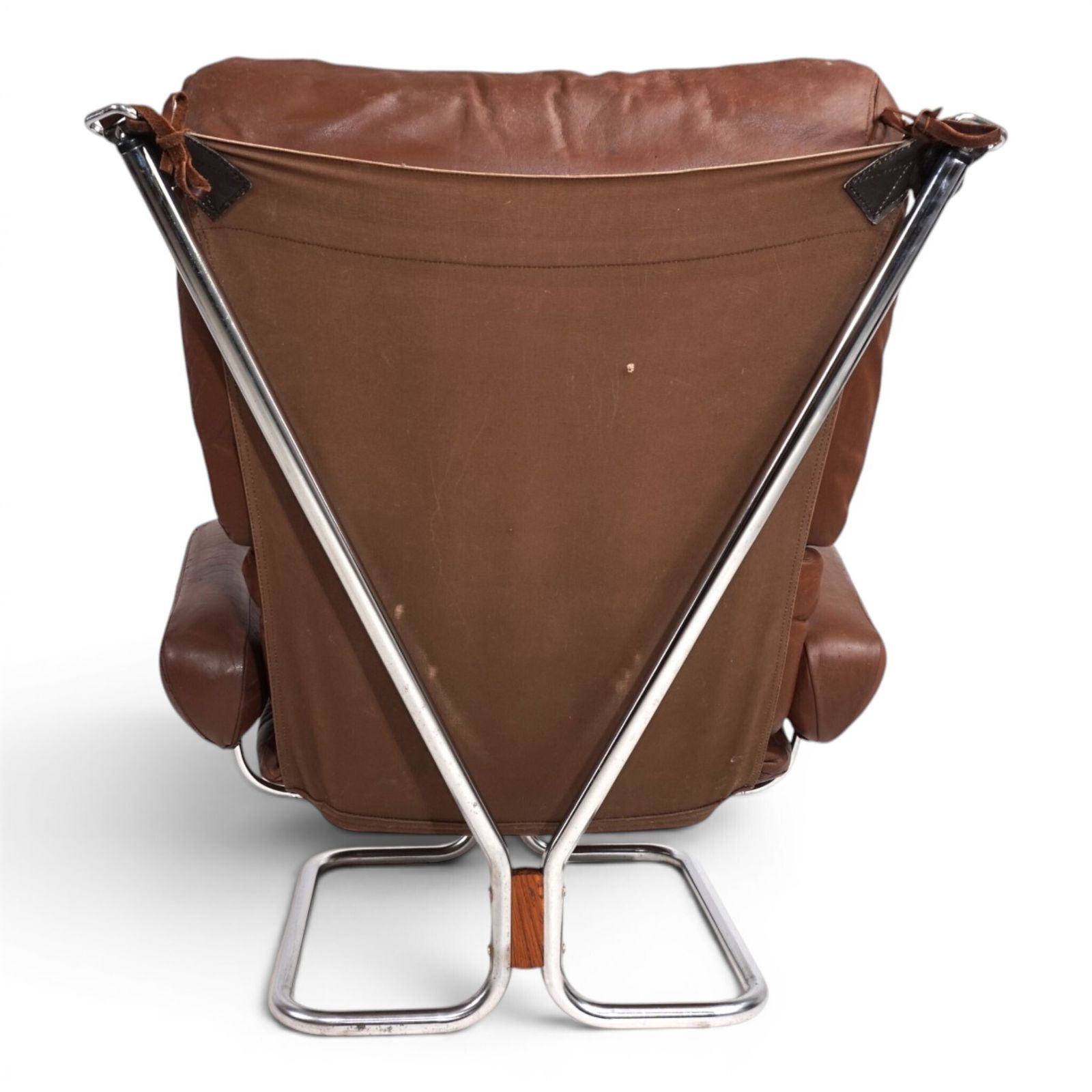 Westnofa Wing Leather Armchair By Harald Relling, 1970 photo 1100.0