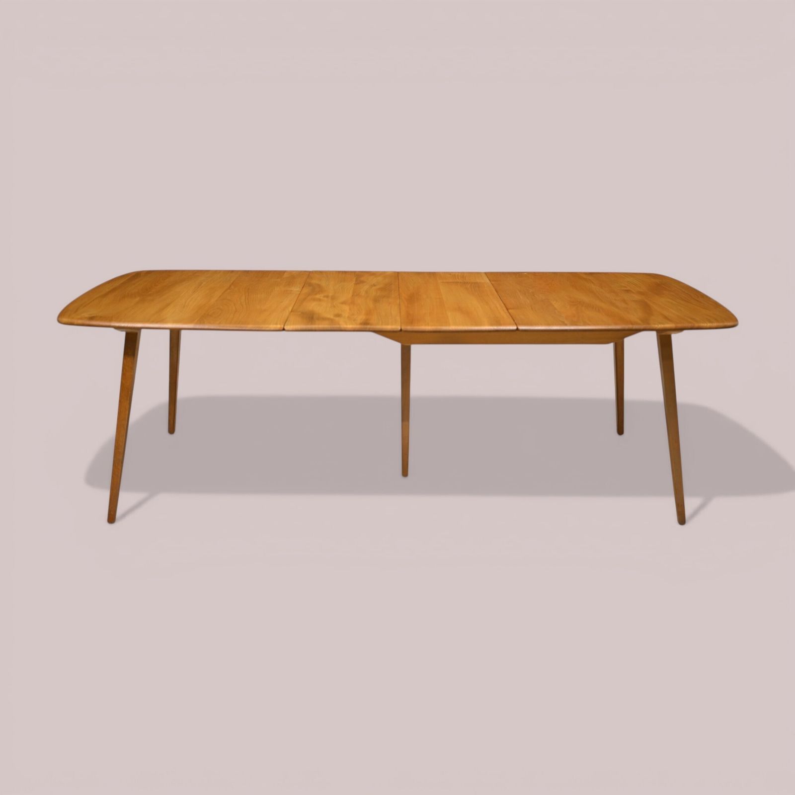 Ercol Grand Plank Dining Table Seats 8 Vintage Light Finish Free Uk Delivery* photo vinterior