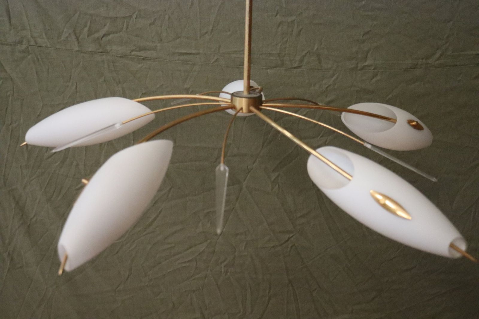 Chandelier In The Style Of Lunel, 1960s photo Lighting