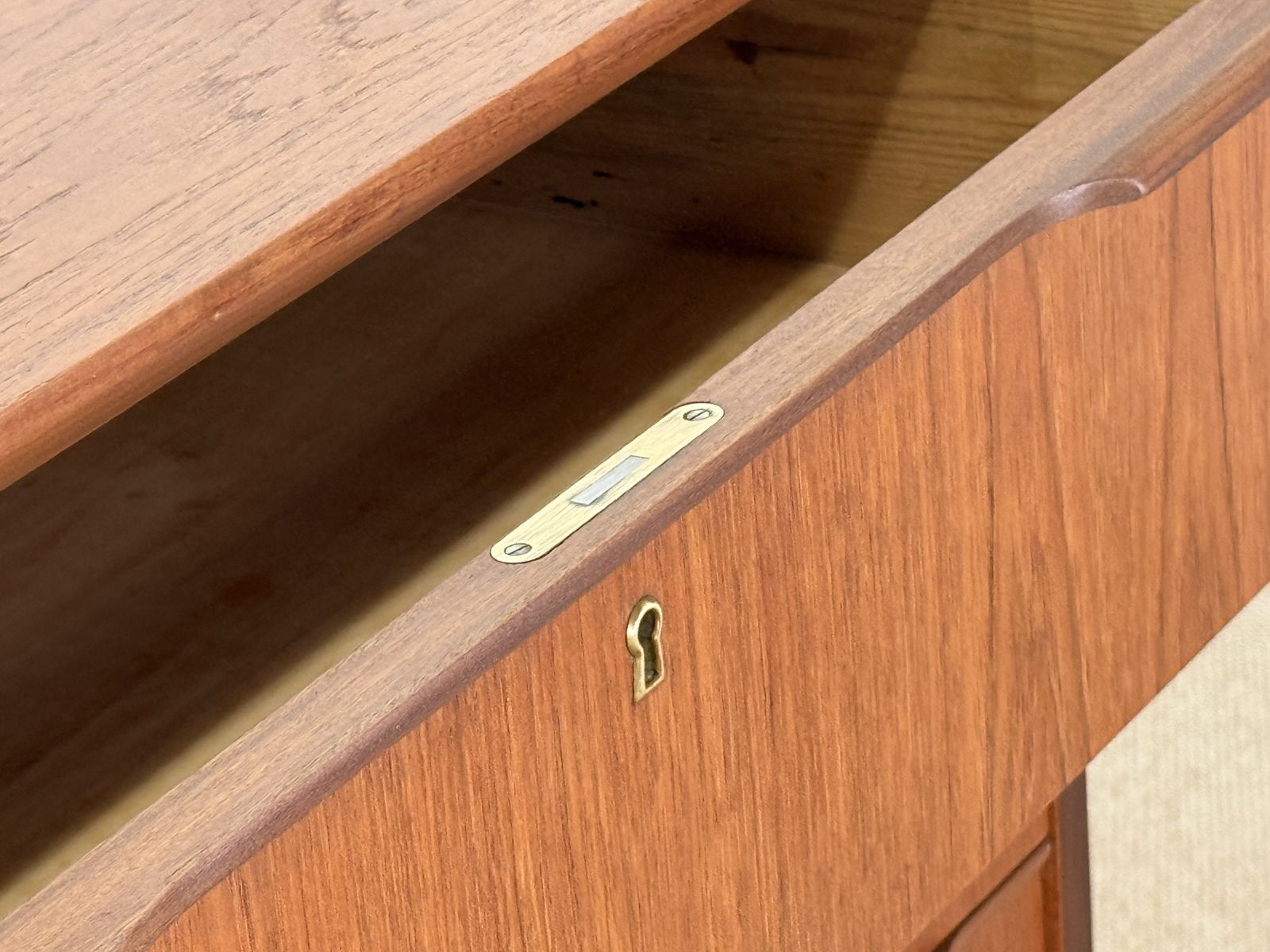 Mid Century Tall Chest Of Drawers (Made In Denmark 1960) photo furniture