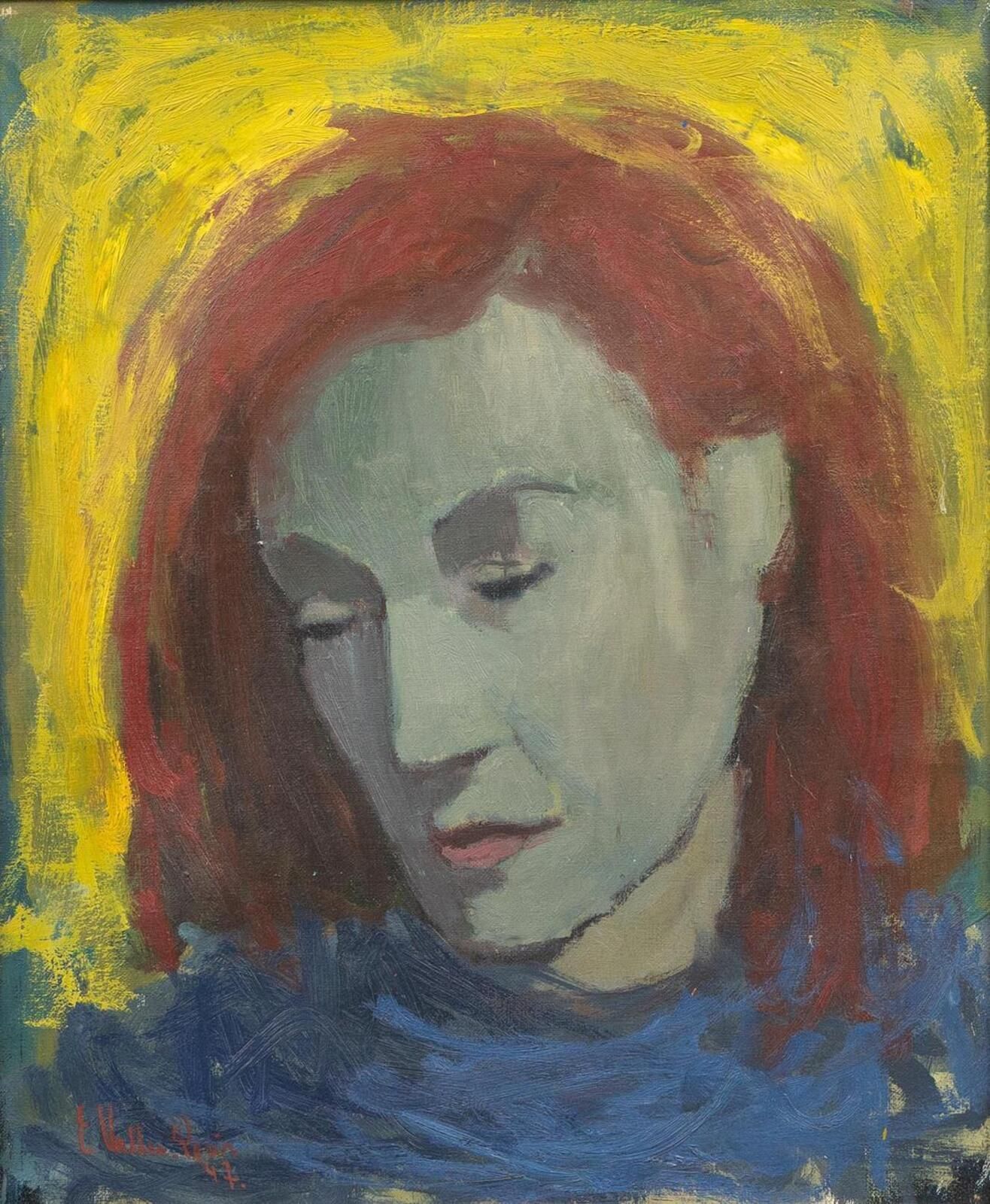 “Woman With Red Hair” By Erik Walter Persson photo 395.0