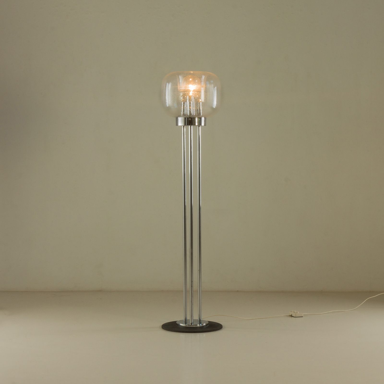 Italian Murano Glass Floor Lamp Attr. To Toni photo for sale