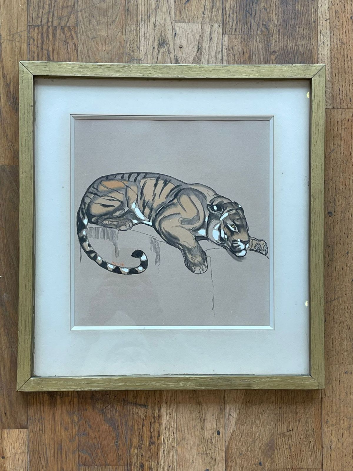 Paul Jouve (1878 1973) « Tigre » – Circa 1920 photo 19357.0