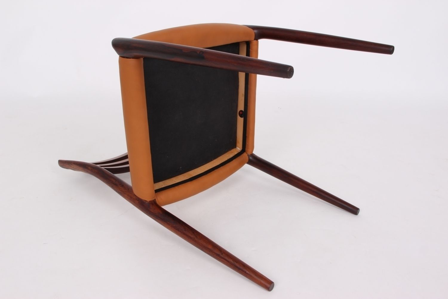 Set Of 6 Diningchairs, Jl78. Rosewood And New Leather. photo buy