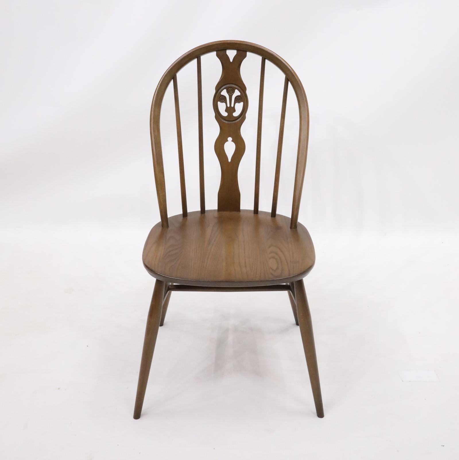 1 Ercol Fleur De Lys Bow Back Kitchen/Dining Chair Model 878 Free Uk Delivery photo furniture