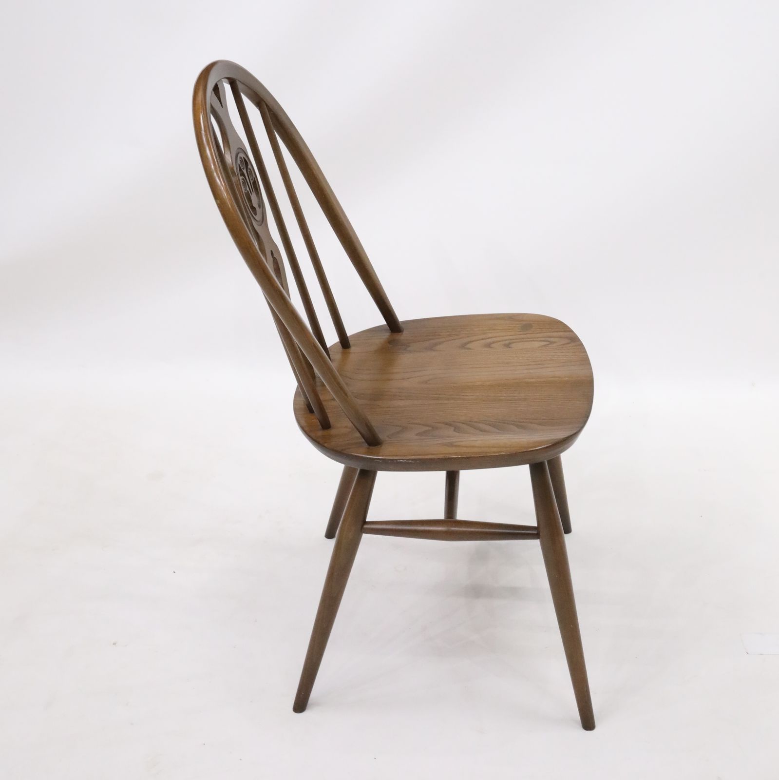 photo furniture 1 Ercol Fleur De Lys Bow Back Kitchen/Dining Chair Model 878 Free Uk Delivery
