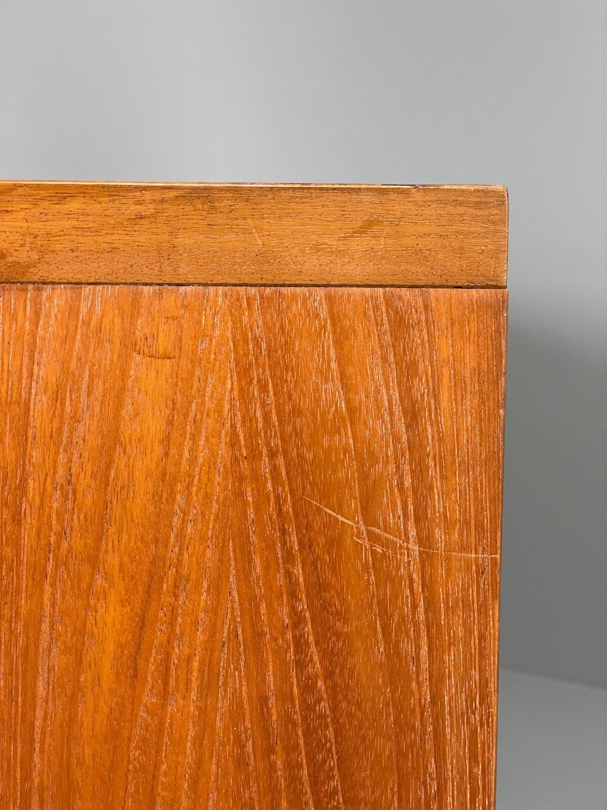Vintage McIntosh Teak Sideboard 1970s Retro Drawers Squares Shelves Eb12193 photo vinterior