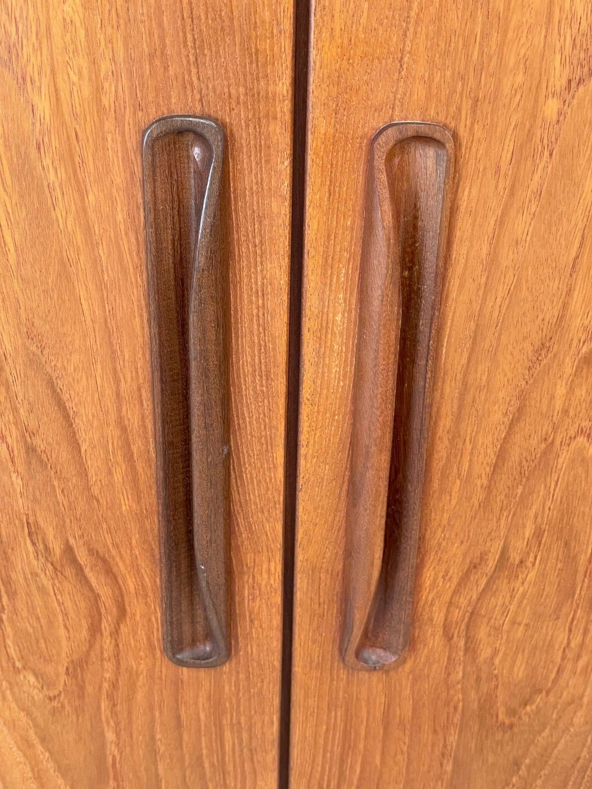 photo for sale Vintage G Plan Teak Wardrobe Clothes Rail Shelves Mid Century Eb12206