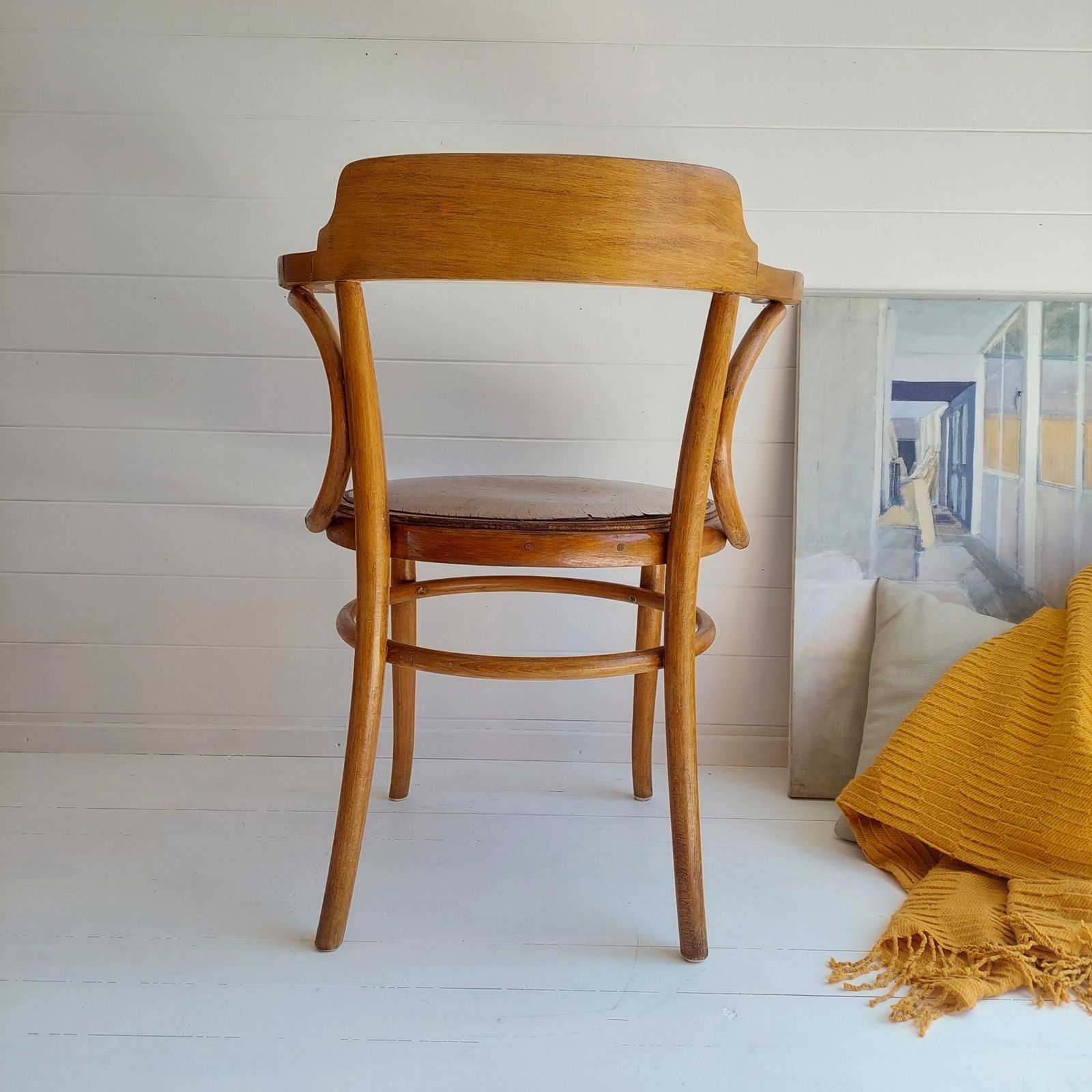 Art Deco Thonet 233 Bentwood Dinning Chair Office Armchair 1920s photo Furniture