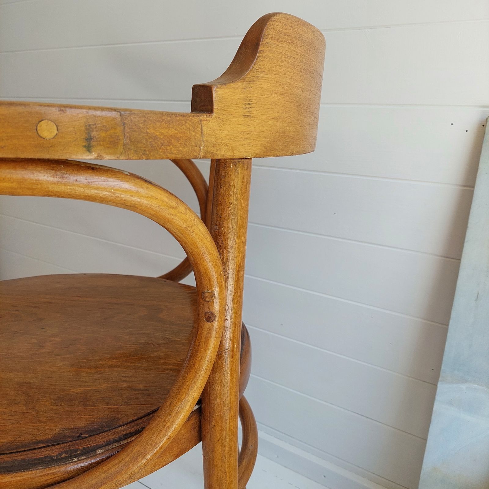 photo vinterior Art Deco Thonet 233 Bentwood Dinning Chair Office Armchair 1920s