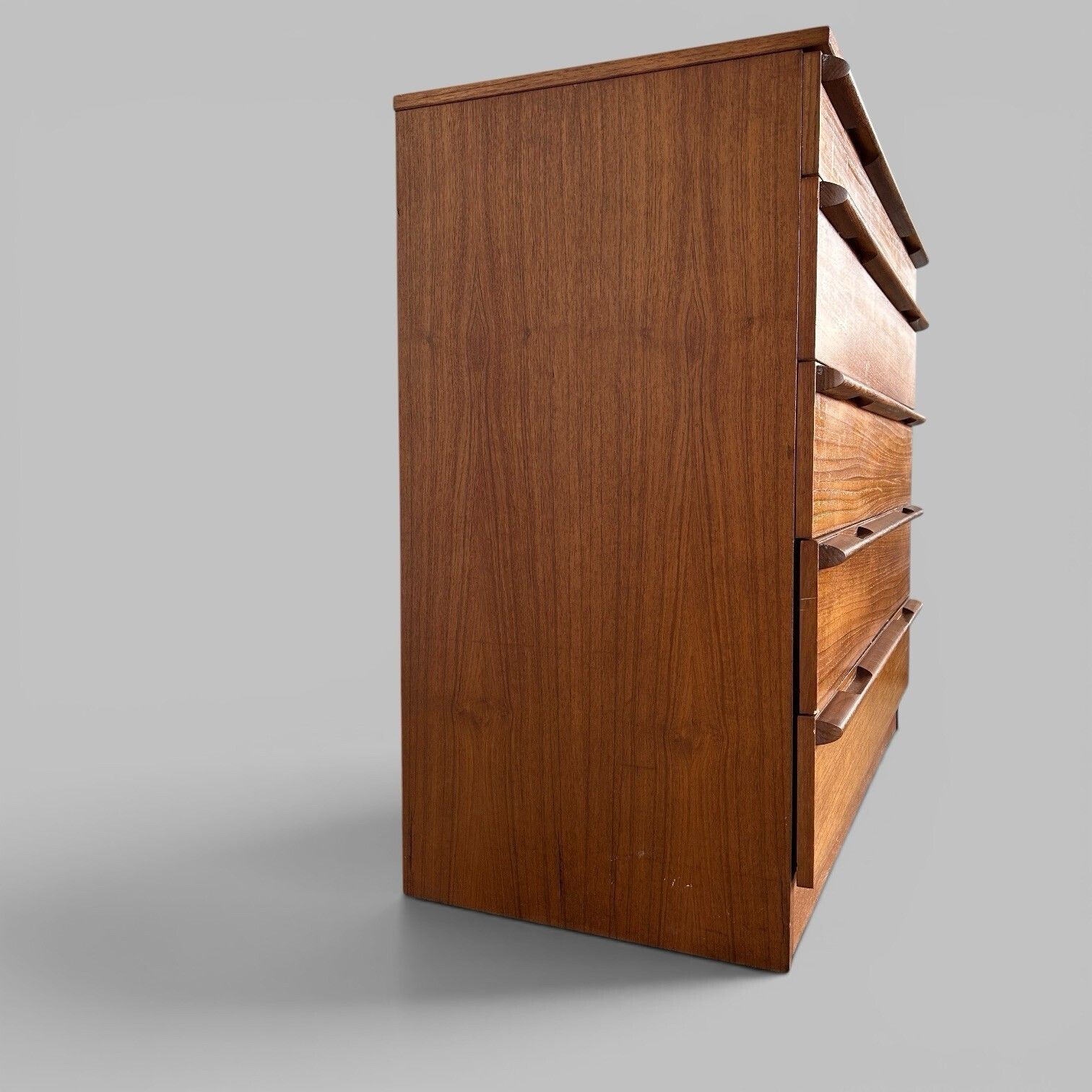 Furniture Mid Century Teak Chest Of Drawers By Avalon photo