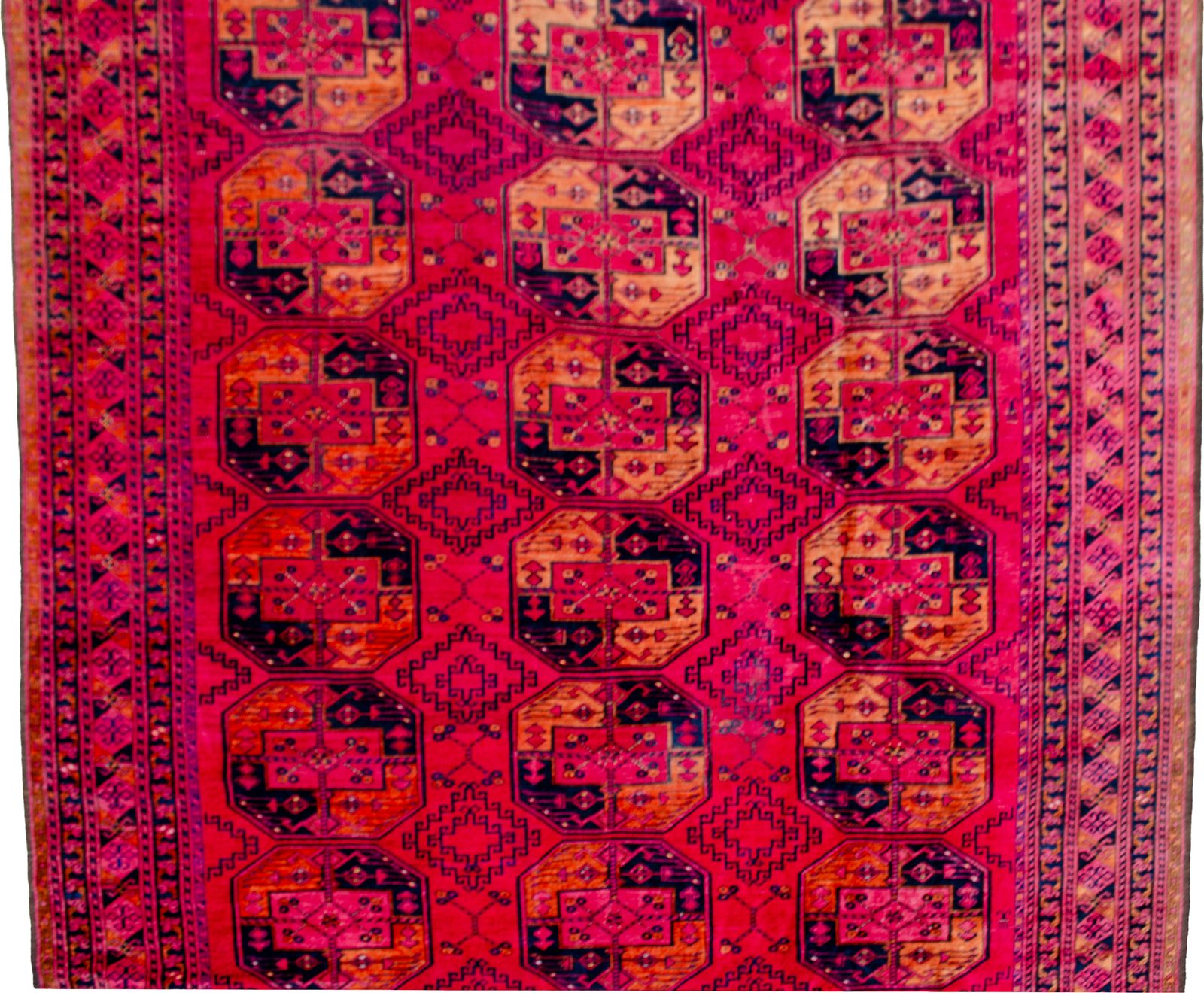 Antique Ersari Carpet 410x250cm photo Textiles