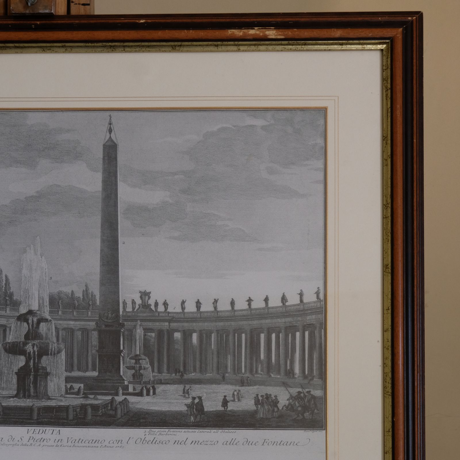 Veduta Della Piazza Di San Pietro, Vaticano photo Art