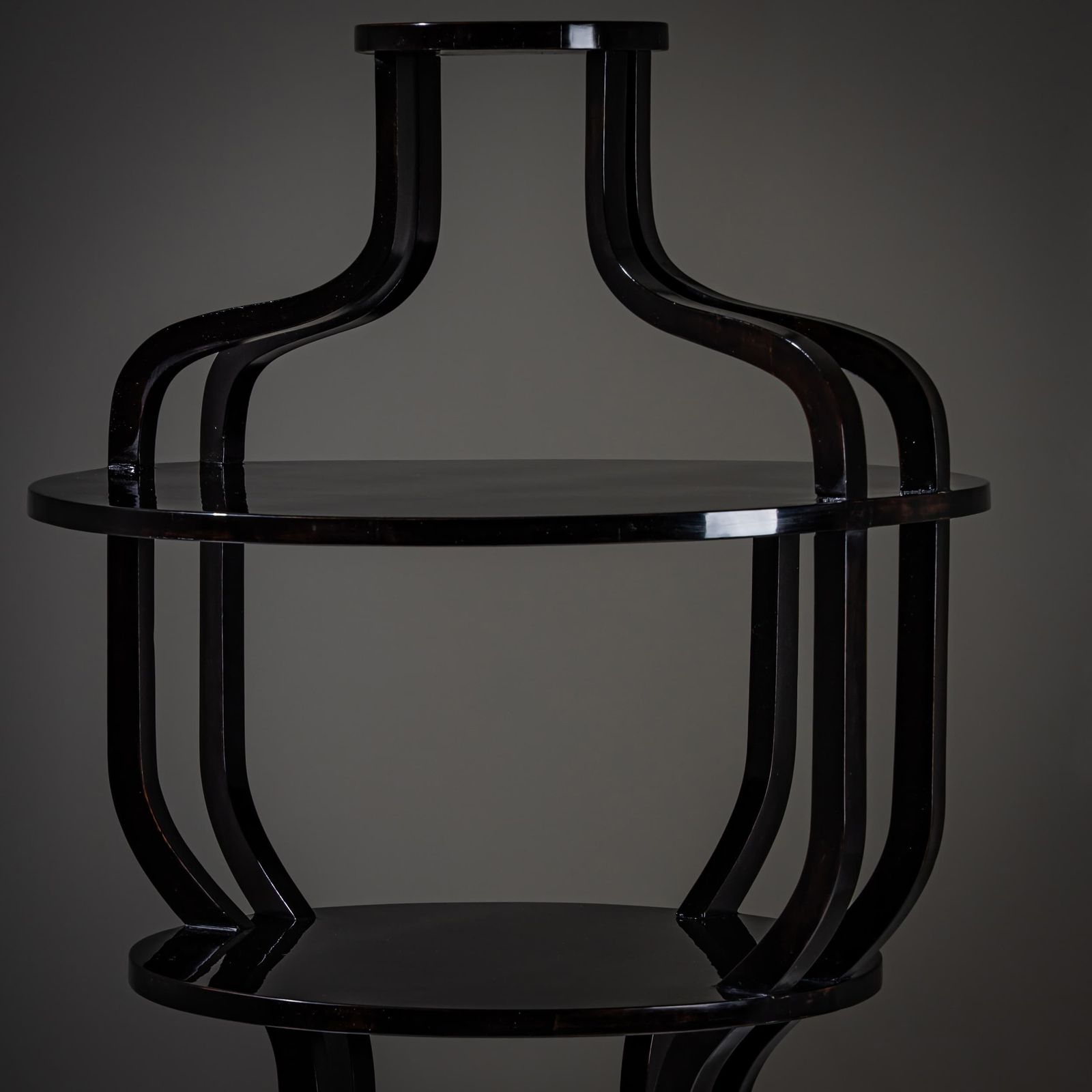 Ebonized étagère, Vienna, 1st Half 19th Century photo 7800.0