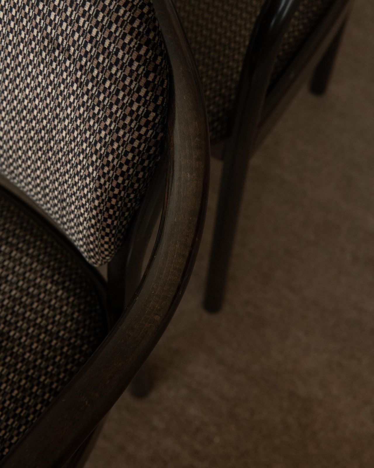 Furniture Postmodern Bentwood Dining Chairs 235 F Hartmut Lohmeyer Thonet, 1980s, Set Of 4 photo