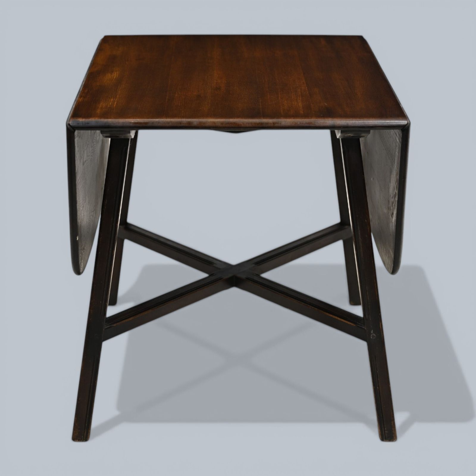 photo buy Ercol Drop Leaf Dining/Kitchen Table Seats Up To 6 Dark Finish Free Uk Delivery