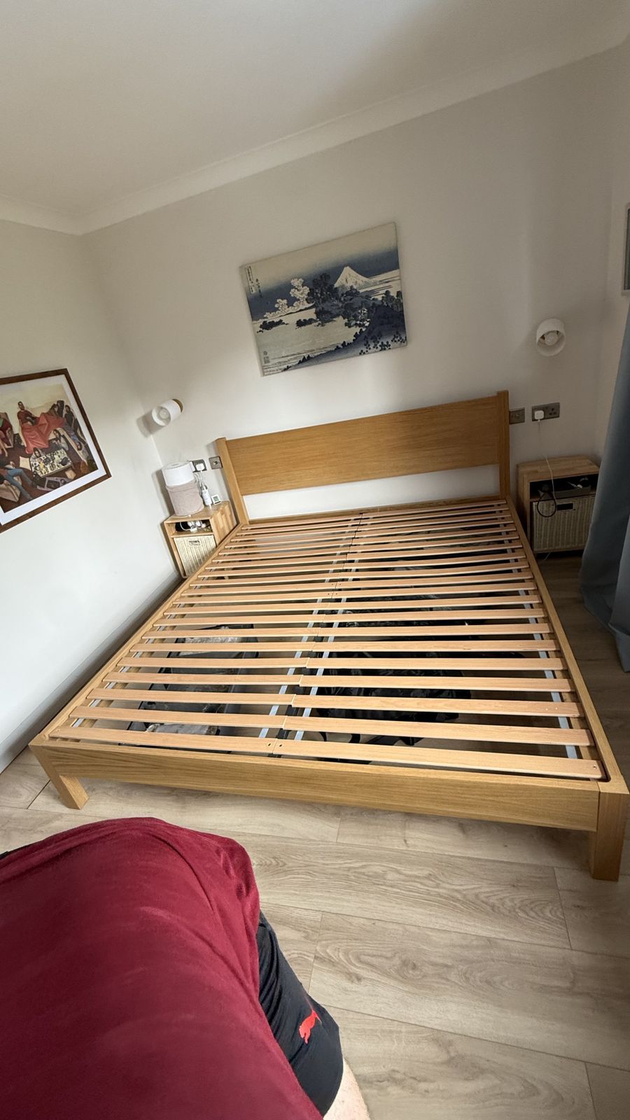 Emma Wooden Bed Frame photo for sale