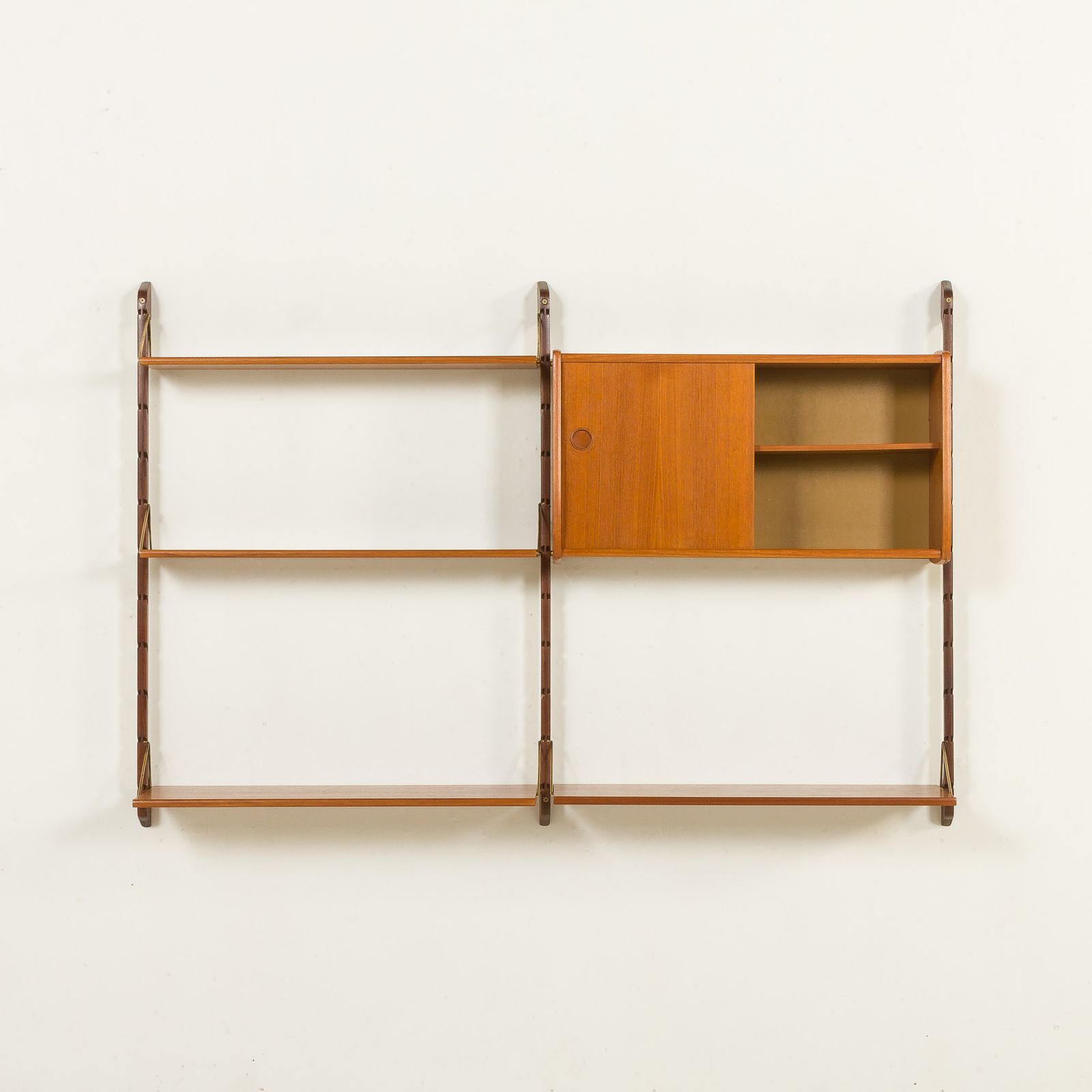 Small Ergo Teak Wall Unit By John Texmon, Norway 1960s photo furniture