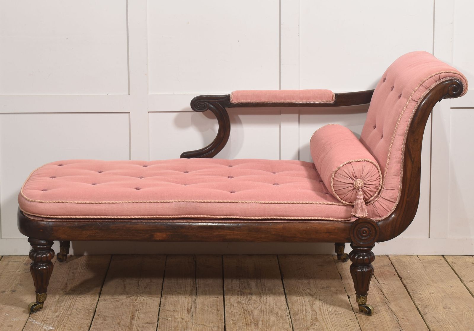 photo for sale 19th Century William IV Rosewood Chaise Longue