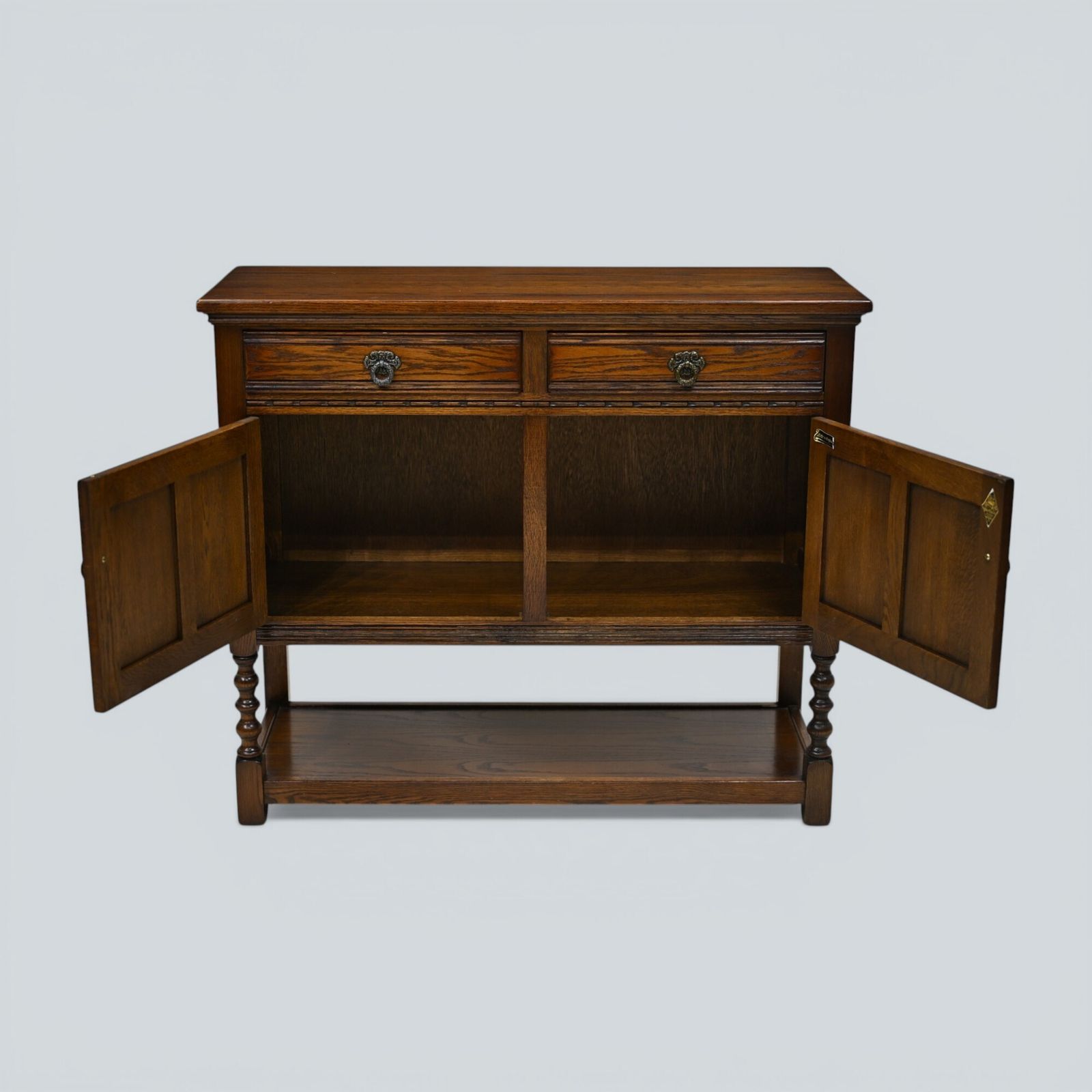 photo for sale Old Charm Cupboard/Server Light Oak Finish #2241 Free Uk Delivery*