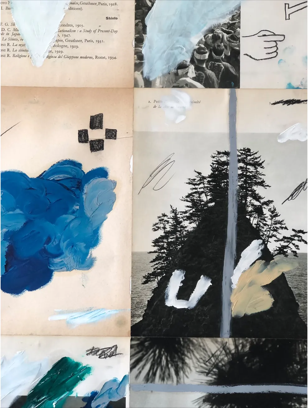 Sébastien Coutheillas Japan Chronologie, 2026 Mixed Media Artwork photo for sale