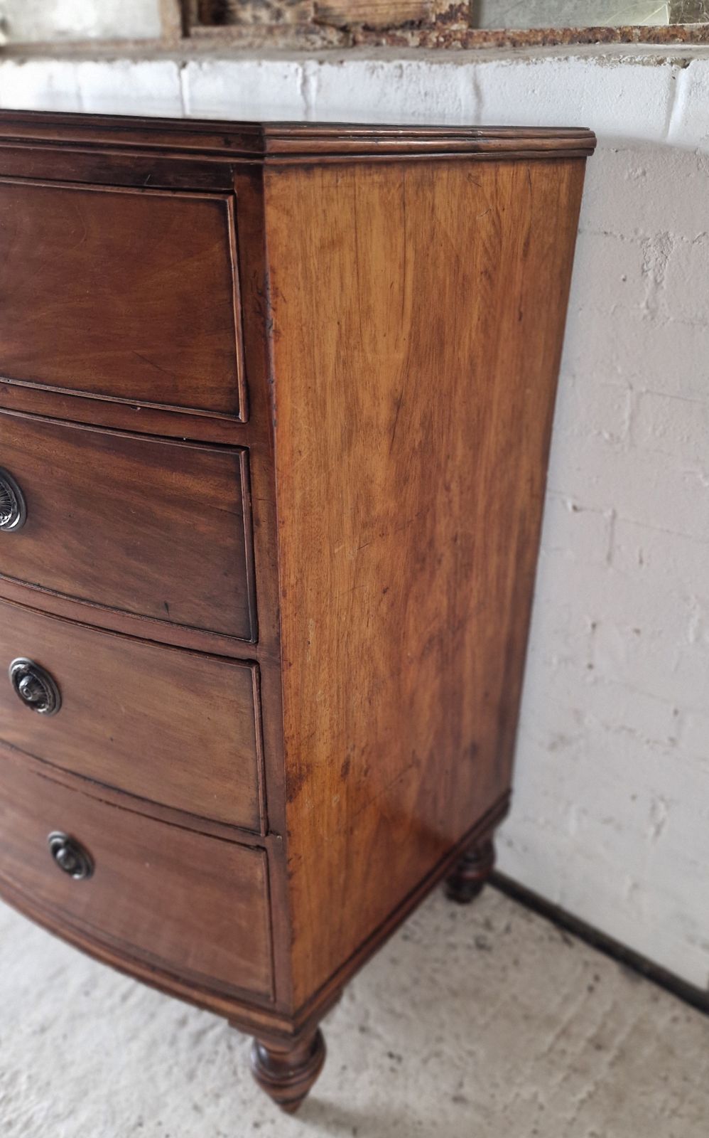 photo for sale Antique Mahogany Chest Of Drawers