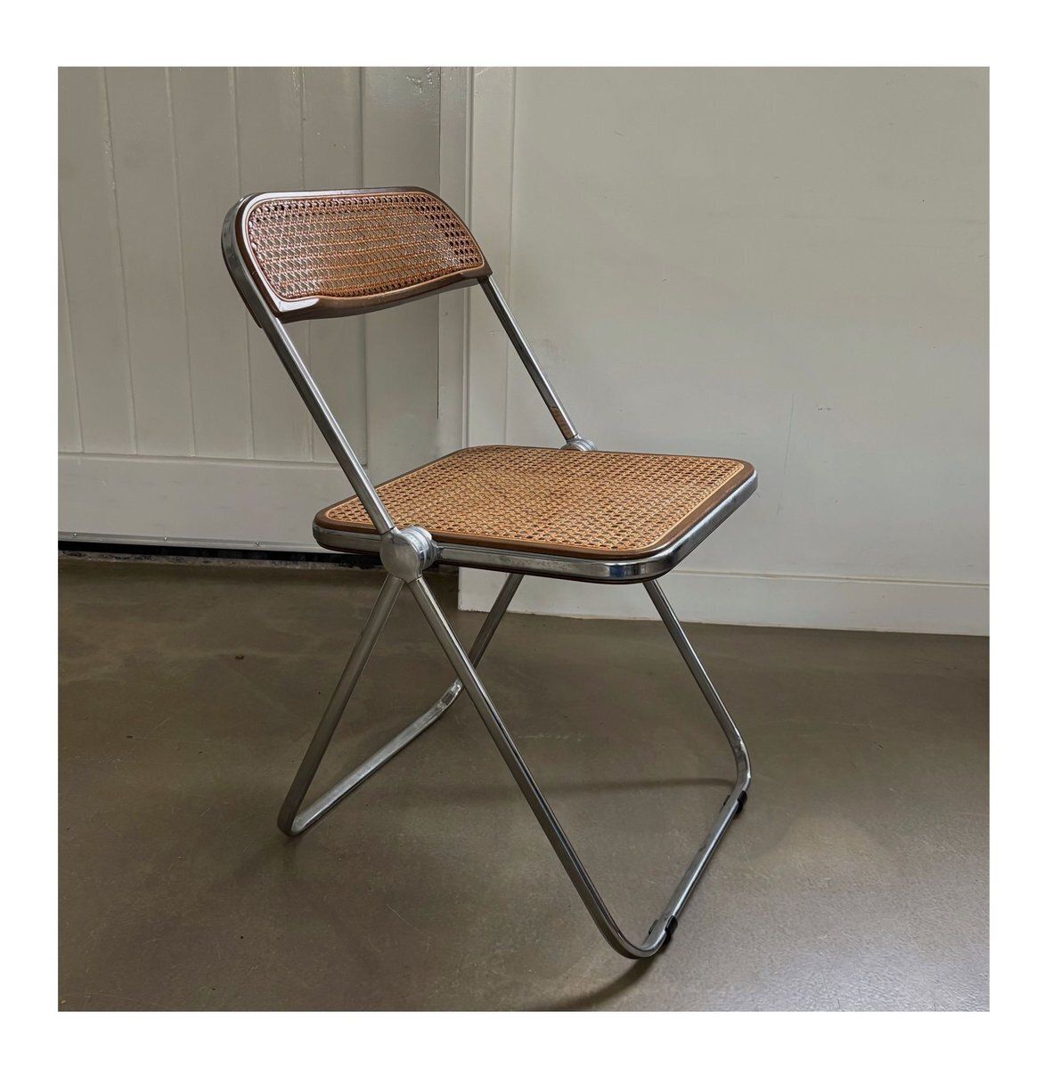 Plia Folding Chair By Giancarlo Piretti For Castelli, 1960s photo buy