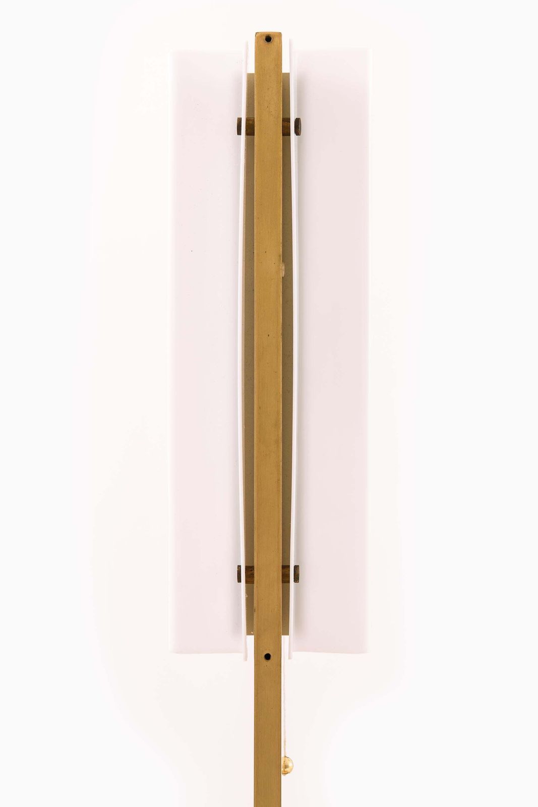 Pair Of Table Lamps In Brass And Plastic By Lars Gunnar Nordström, 1960s photo 14570.0