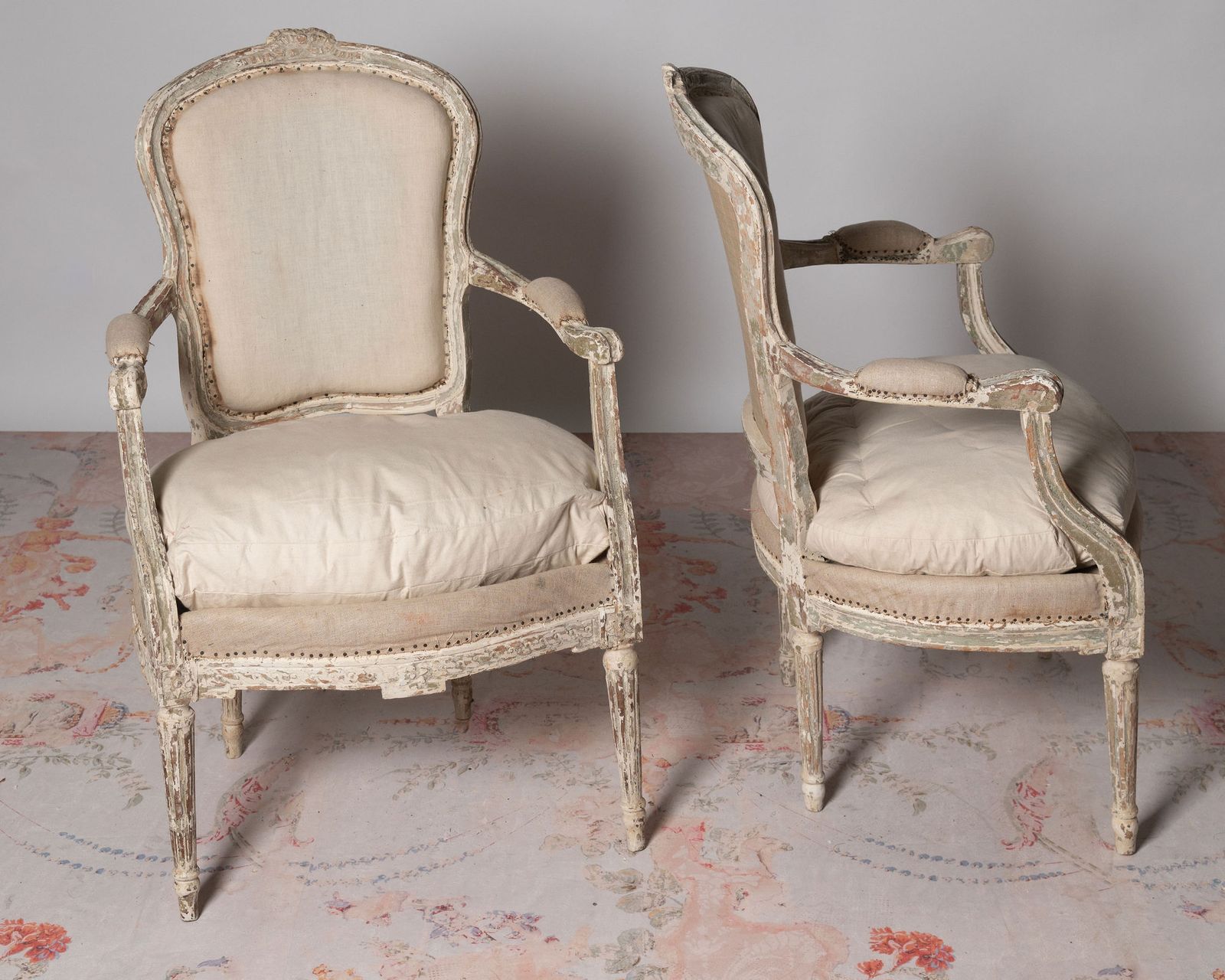 Pair Of French Chairs, 1800s photo Furniture