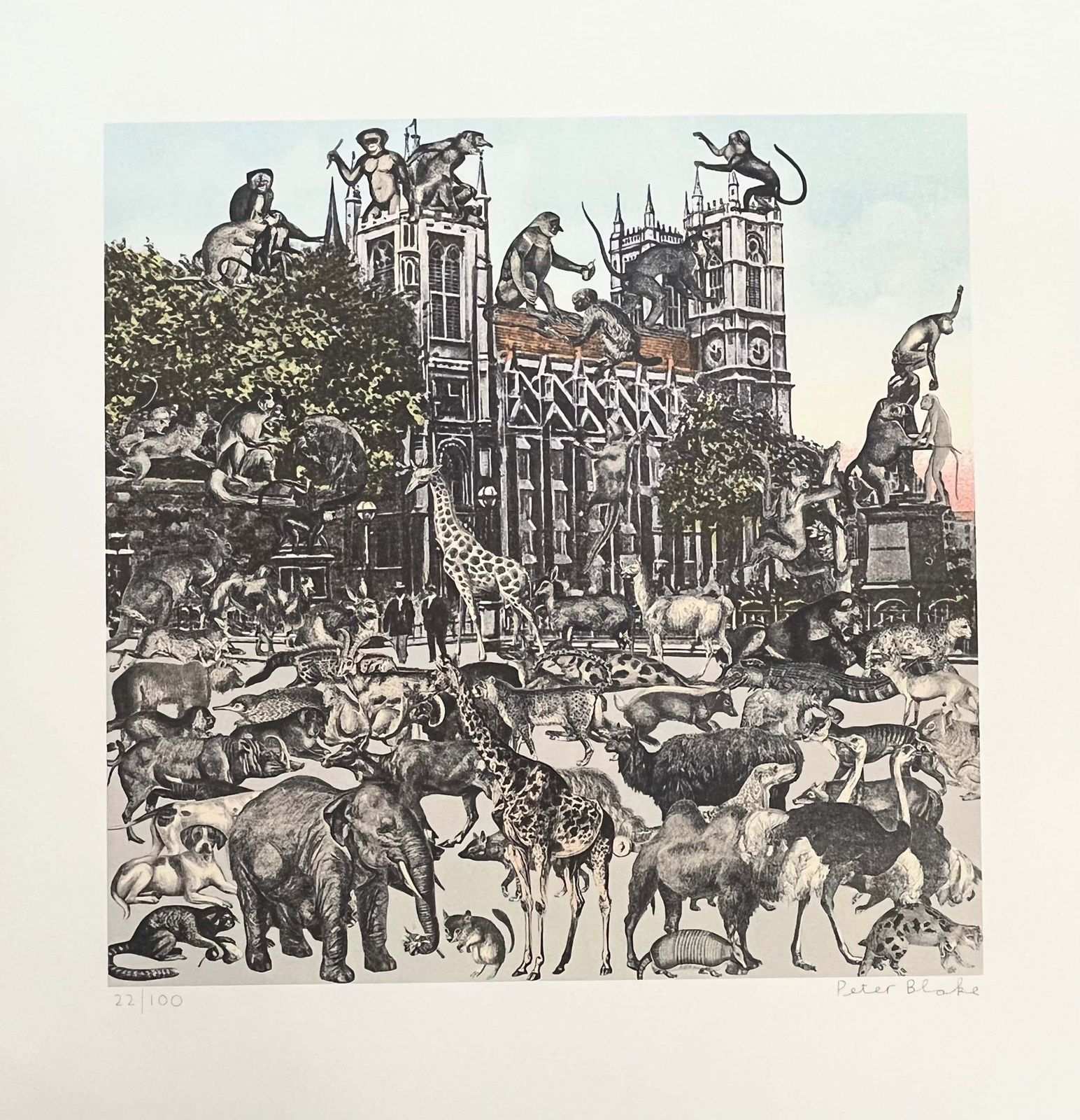Art Sir Peter Blake, The London Suite (Set Of 10), 2012 photo