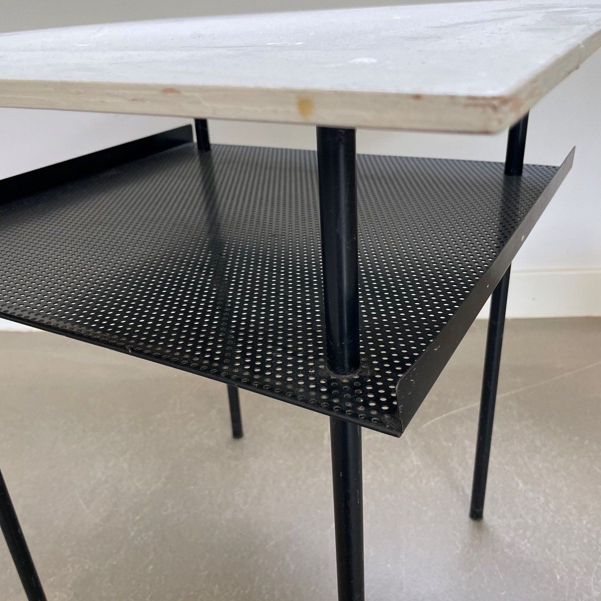 photo furniture Mid Century Modernist Side Tables By Wim Rietveld For Auping, 1950s, Set Of 2