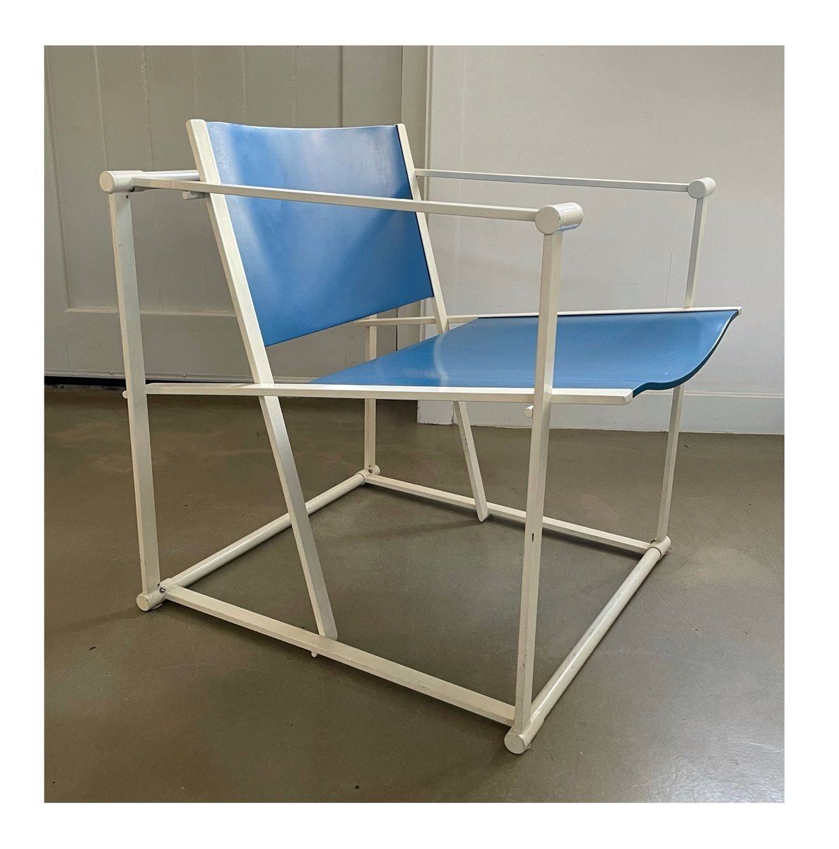 Fm62 Cubic Lounge Chair By Radboud Van Beekum For Pastoe, 1980s photo for sale