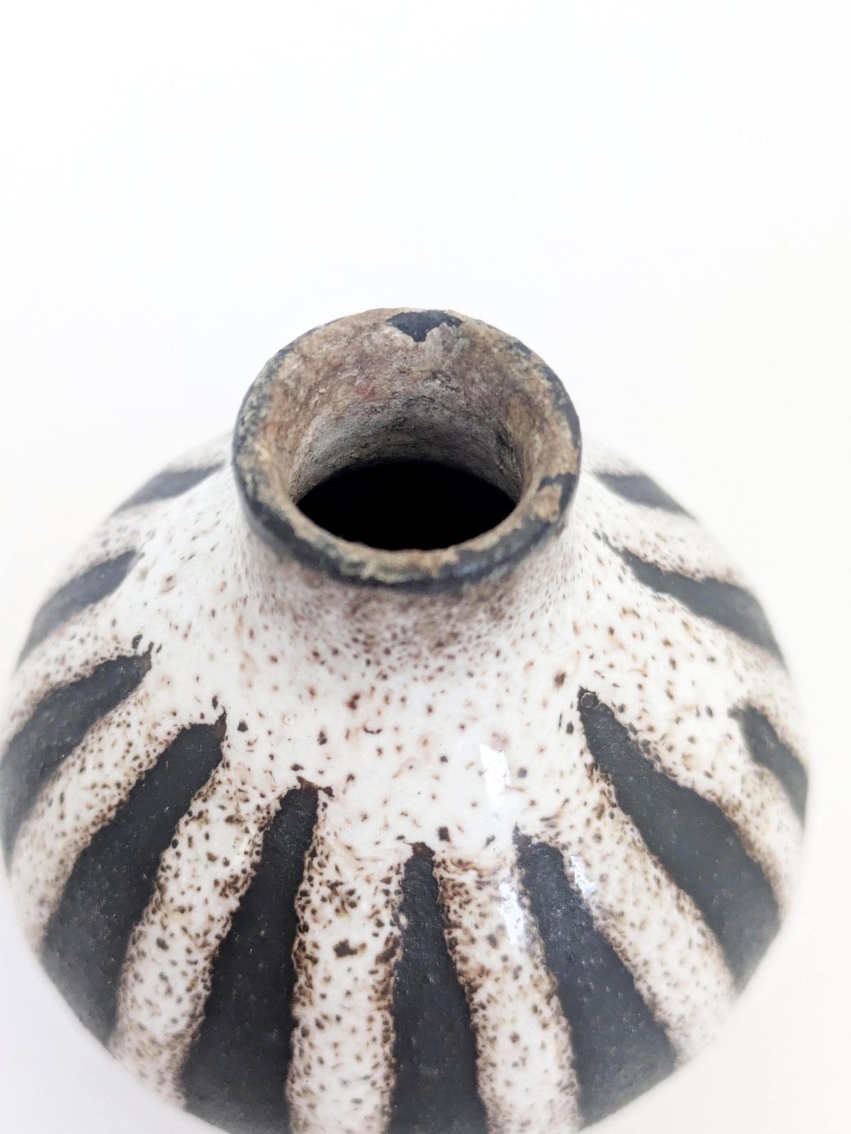 Woonaccessoires West-Duits Keramiek Kaarsenhouder Mini Vaasje Duo, Monika Maetzel, jaren 1960 photo