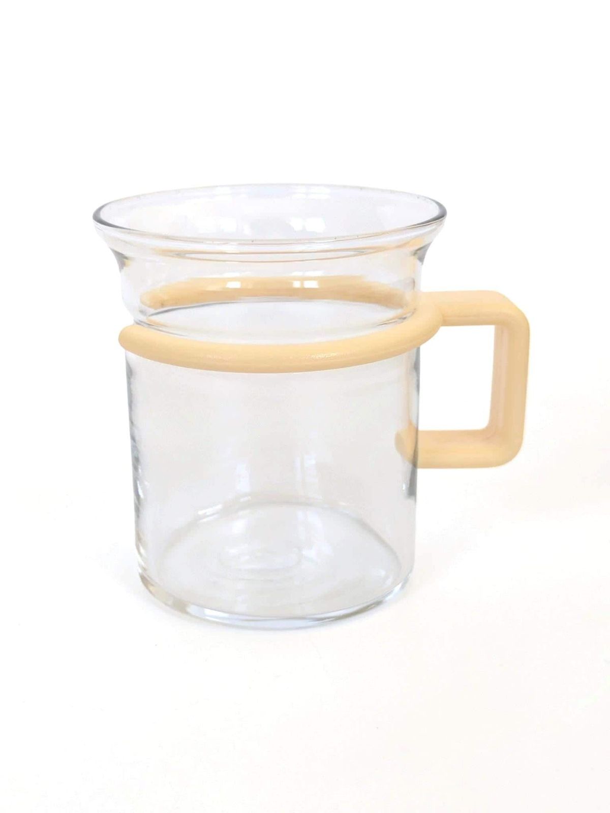 Vintage Bodum Glass Cups Set, Carsten Jørgensen Danish Modern Tea Mugs, 1980s Design photo vintage