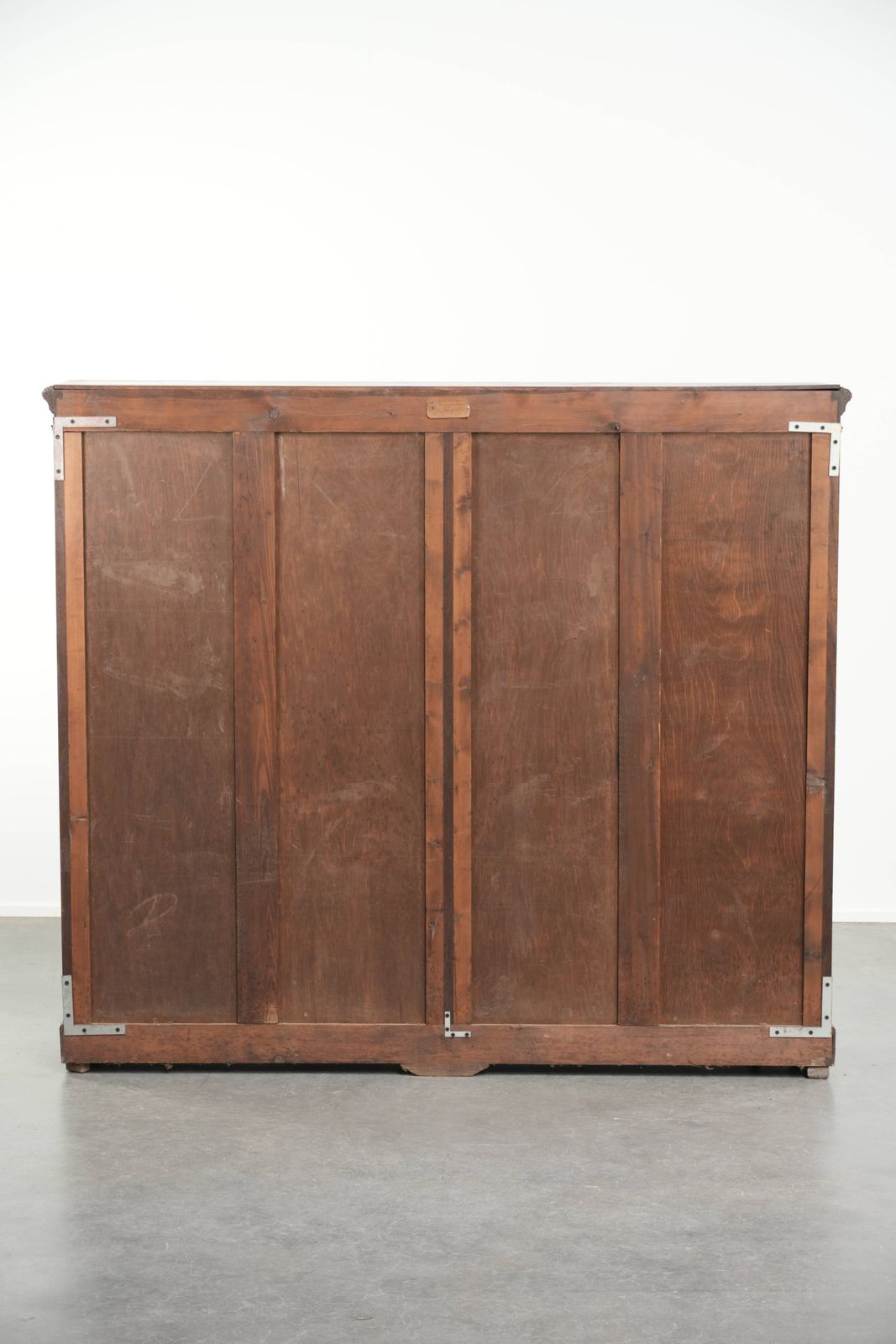 Handy Antique Dutch Oak Bookcase From The Early 20th Century With A Correct Appearance. photo for sale